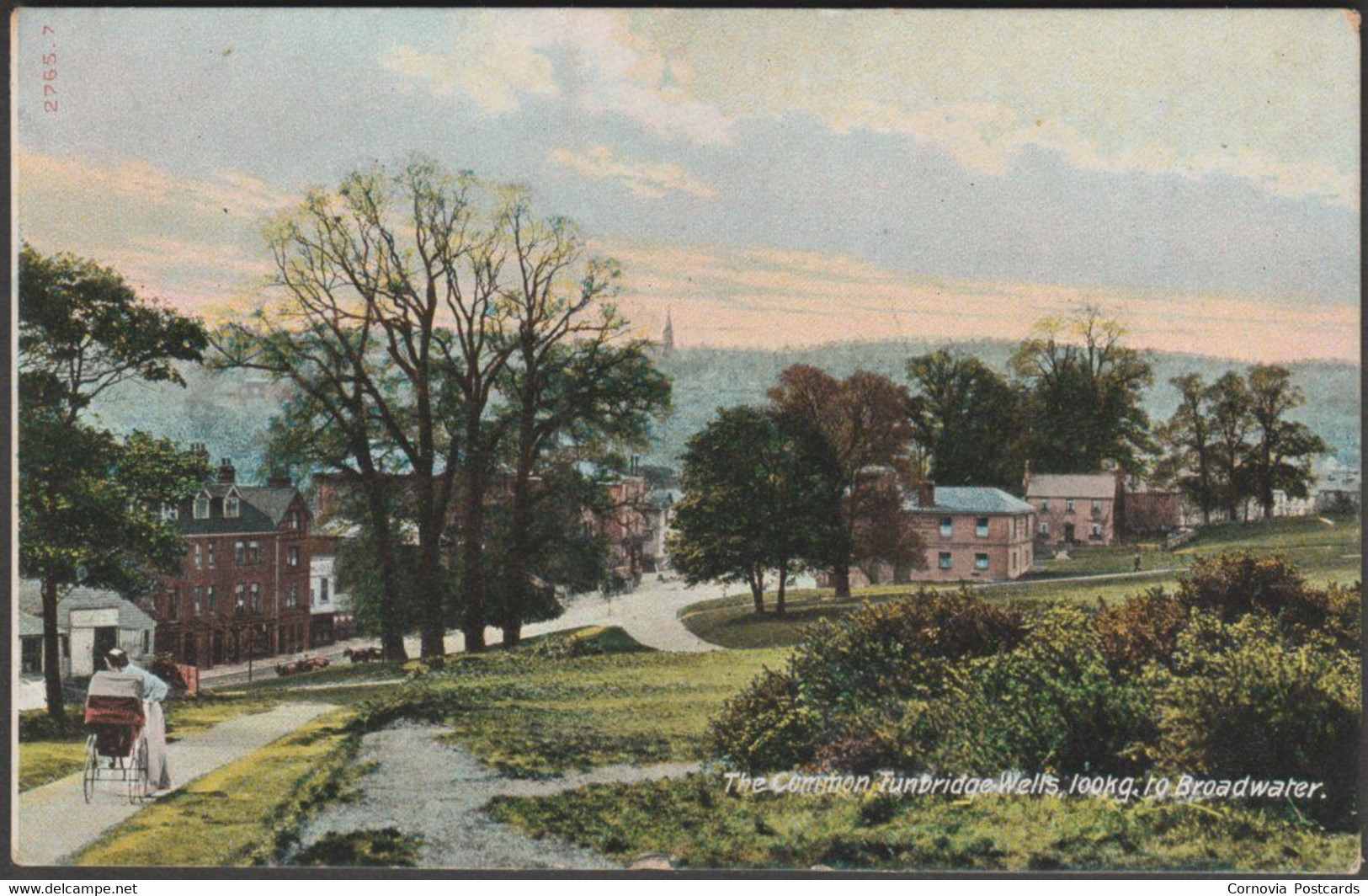 The Common, Tunbridge Wells, Looking To Broadwater, Kent, C.1905 - Hartmann Postcard - Tunbridge Wells