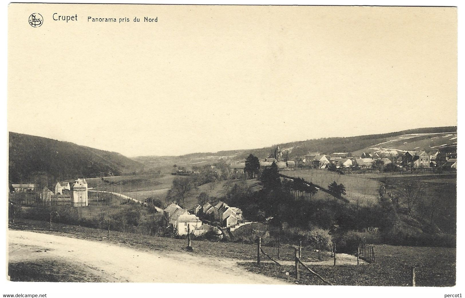 JM21.08 / CPA / CRUPET  / PANORAMA  PRIS DU NORD - Assesse