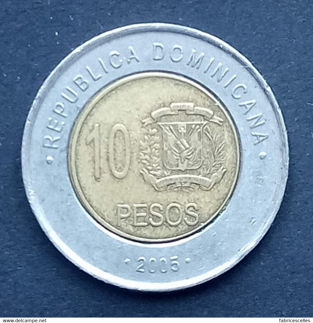 République Dominicaine - 10 Pesos 2005 - Dominicana