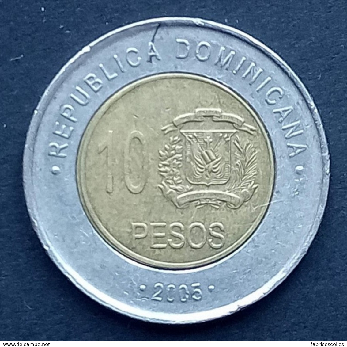 République Dominicaine - 10 Pesos 2005 - Dominicana