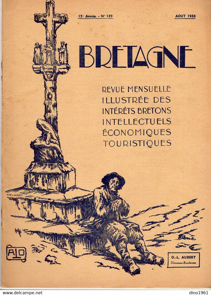 VP20.349 - SAINT - BRIEUC X RENNES 1936 - Revue Mensuelle / Bretagne / Directeur - Fondateur O,- L. AUBERT - 1900 - 1949