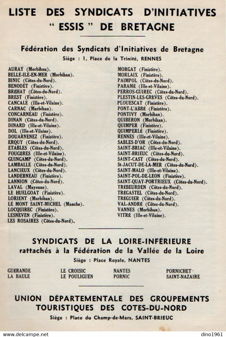 VP20.349 - SAINT - BRIEUC X RENNES 1936 - Revue Mensuelle / Bretagne / Directeur - Fondateur O,- L. AUBERT - 1900 - 1949