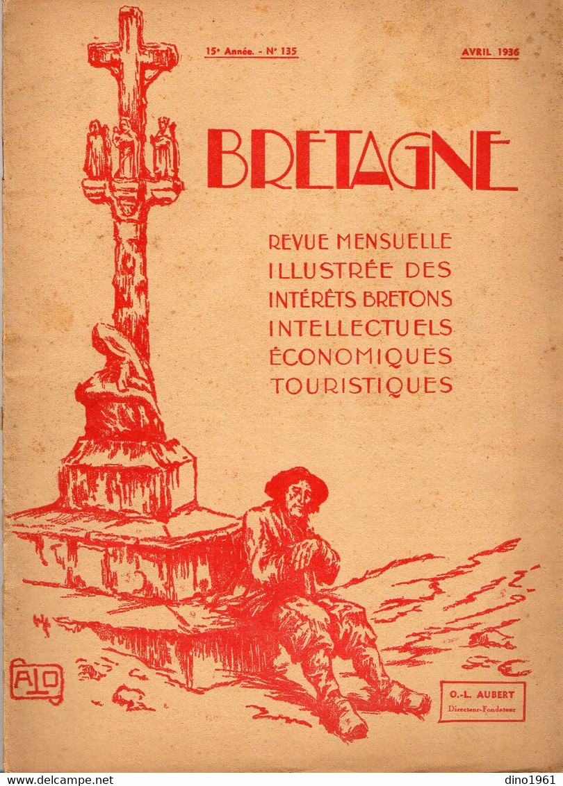 VP20.352 - SAINT - BRIEUC X RENNES 1936 - Revue Mensuelle / Bretagne / Directeur - Fondateur O,- L. AUBERT - 1900 - 1949