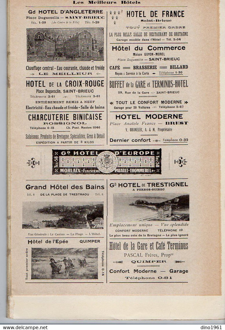 VP20.354 - SAINT - BRIEUC X RENNES 1929 - Revue Mensuelle / Bretagne / Directeur - Fondateur O,- L. AUBERT - 1900 - 1949