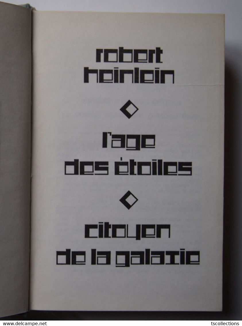 Robert Heinlein - L'âge Des étoiles, Citoyen De La Galaxie - Opta