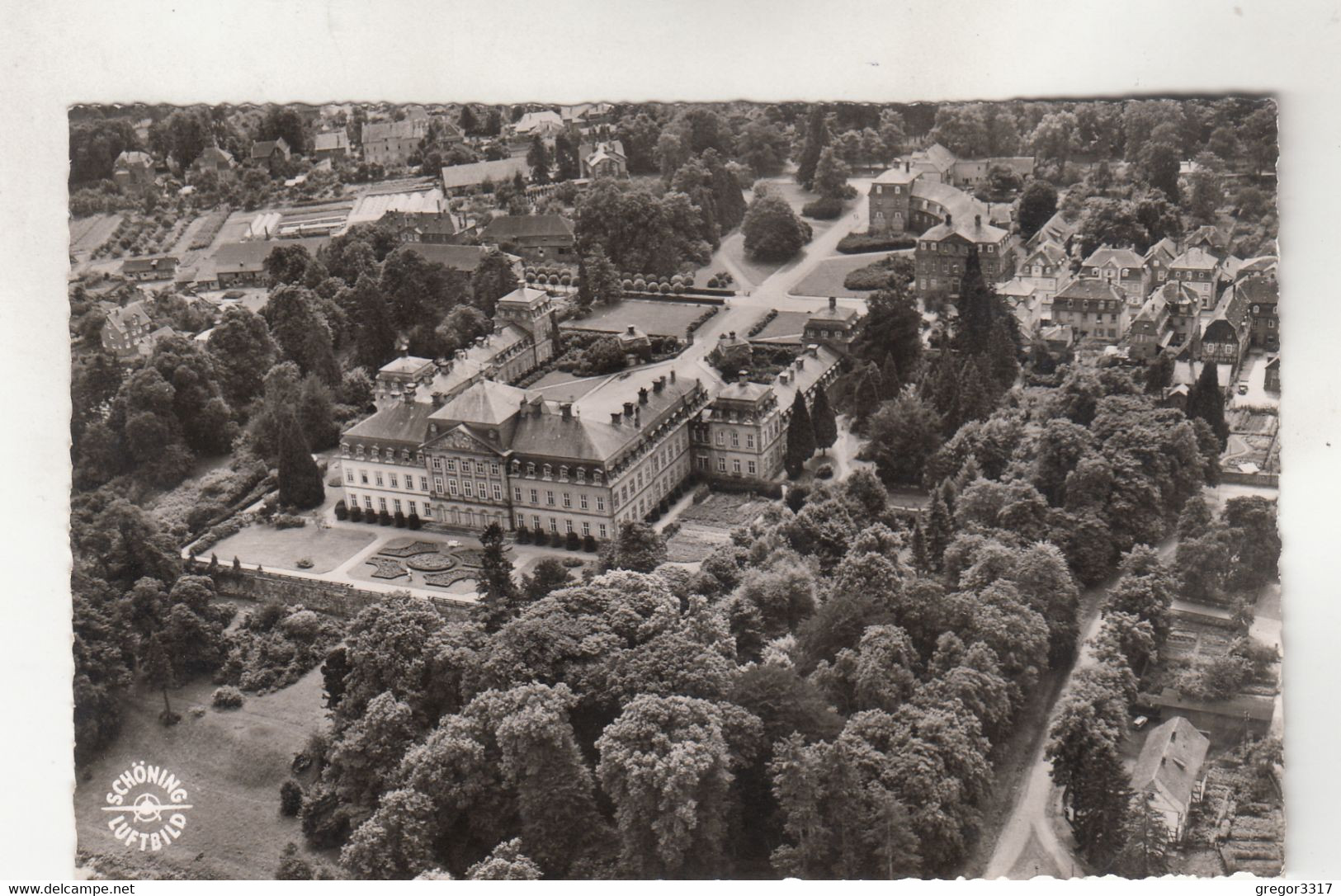 B6217) AROLSEN / Waldeck - Fürstliches Residenzschloß - LUFTBILD - Bad Arolsen