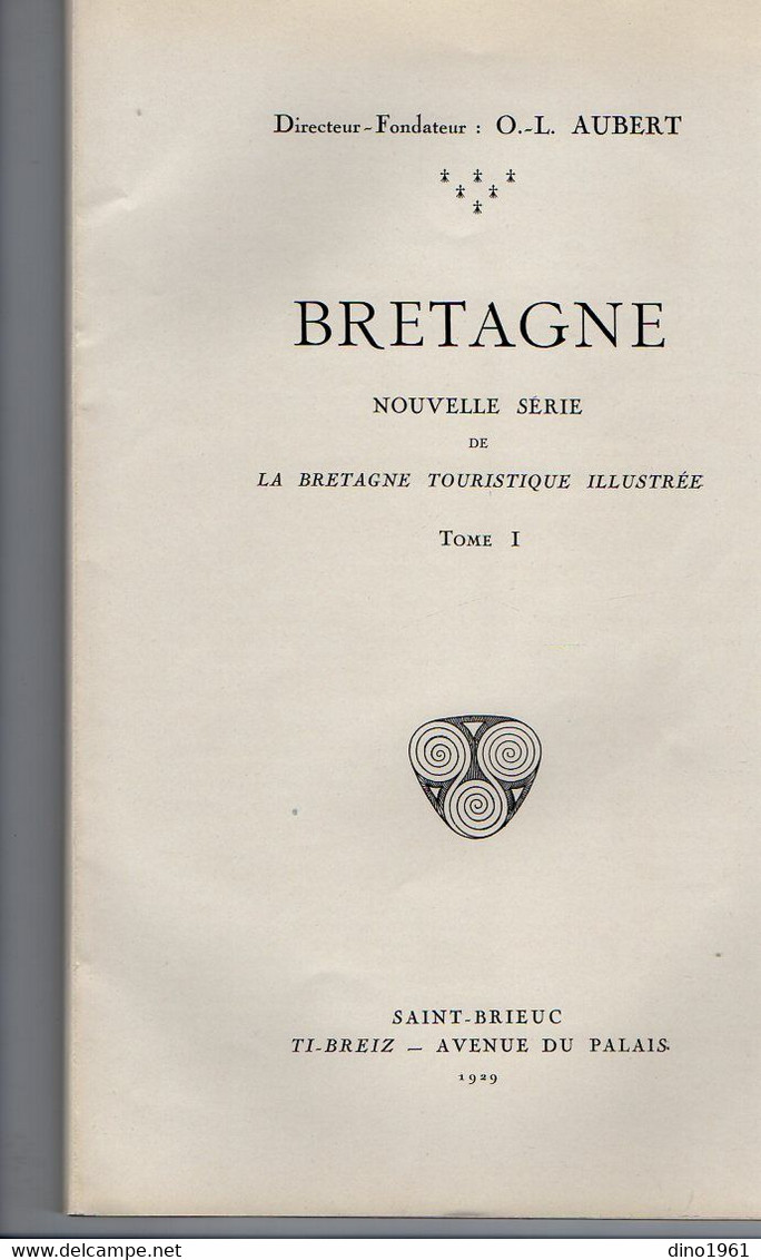 VP20.355 - SAINT - BRIEUC X RENNES 1929 - Revue Mensuelle / Bretagne / Directeur - Fondateur O,- L. AUBERT - 1900 - 1949