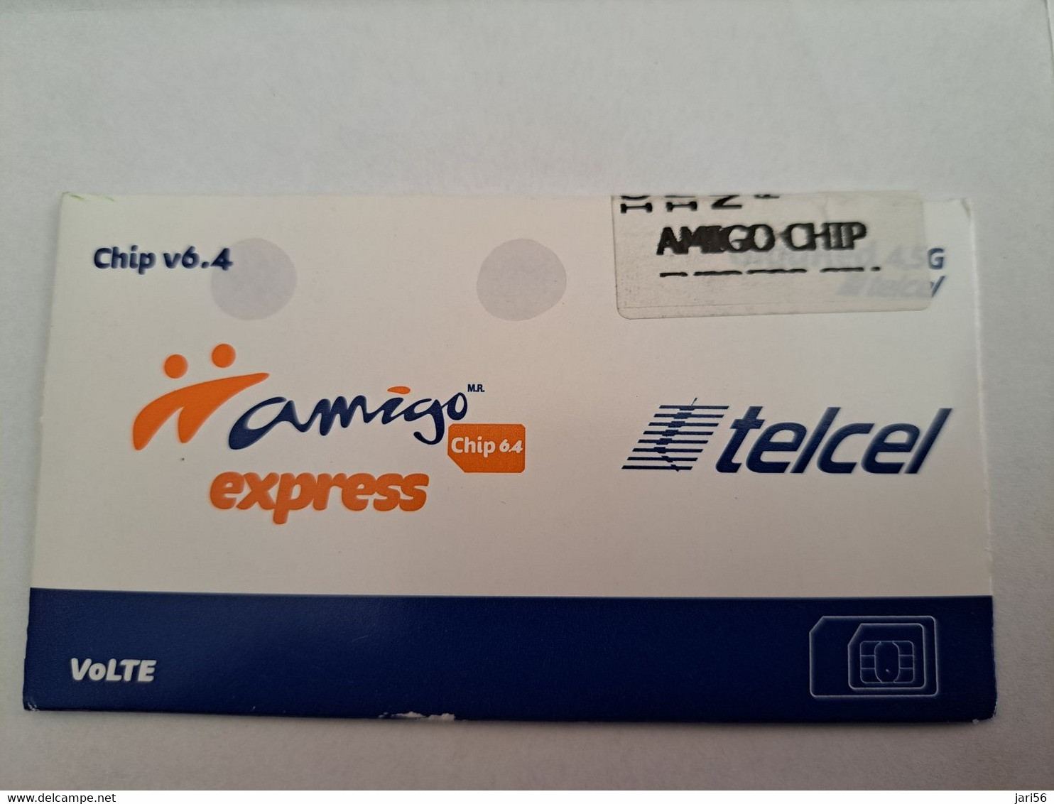 MEXICO SIMCARD /TELCEL/AMIGO/EXPRESS GIGARED 4,5 G   NEW/   MINT      ** 10737** - Mexique