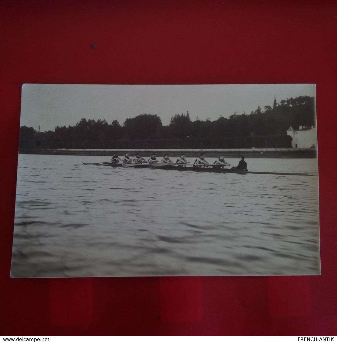 CARTE PHOTO AVIRON LIEU A IDENTIFIER - Rowing