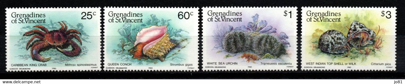 Saint-Vincent - Grenadines YT 374-377 Neuf Sans Charnière XX MNH - St.Vincent & Grenadines