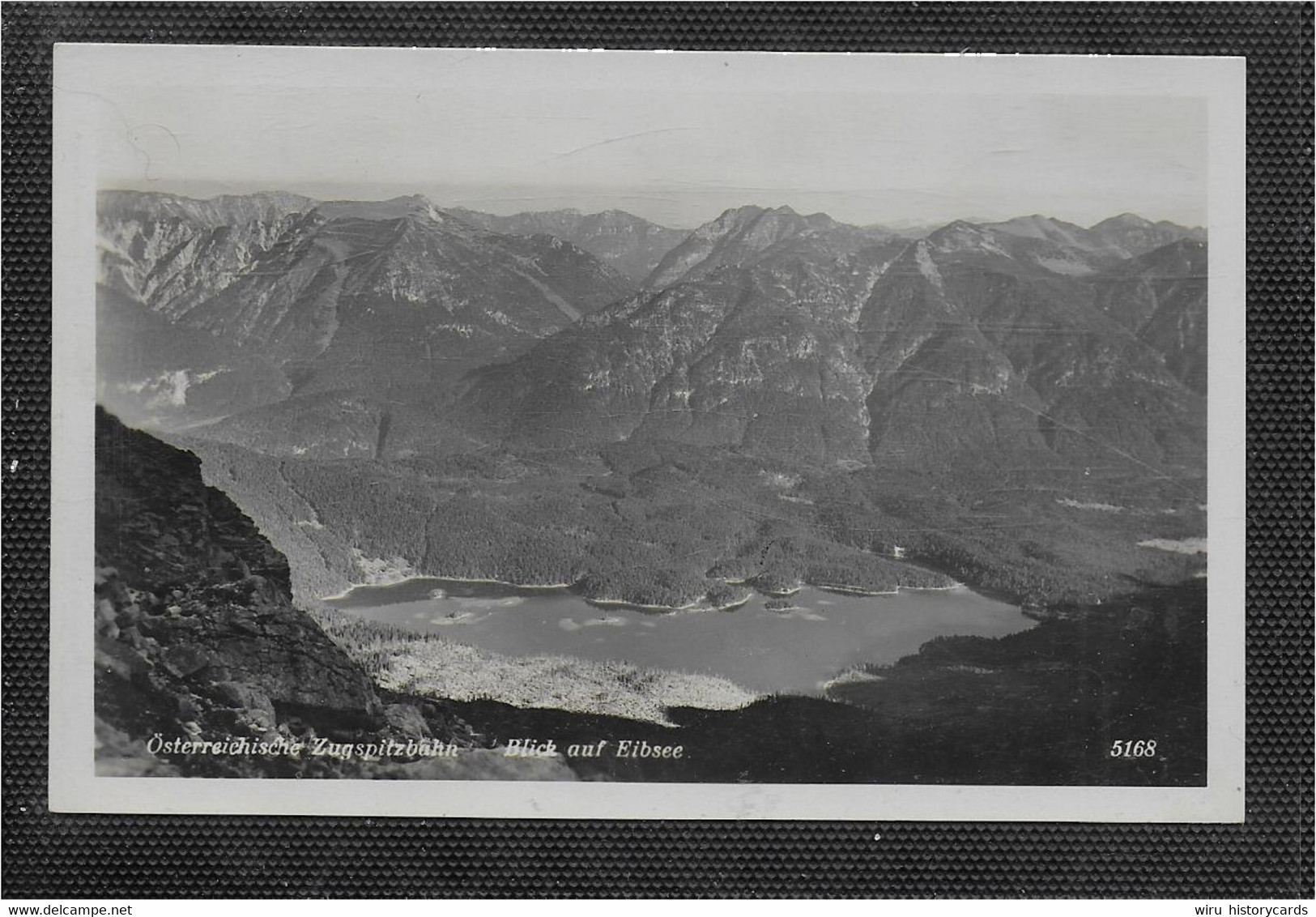 AK 0947  Österreichische Zugspitzbahn - Blick Auf Eibsee Um 1920-30 - Ehrwald