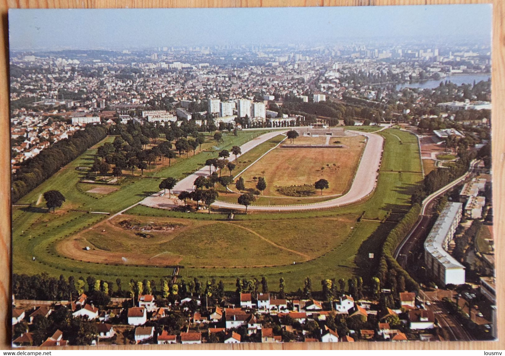 95 : Soisy-sous- Montmorency - Le Champ De Courses D'Enghien - Hippodrome - Hippisme - Vue Aérienne - (n°23890) - Soisy-sous-Montmorency