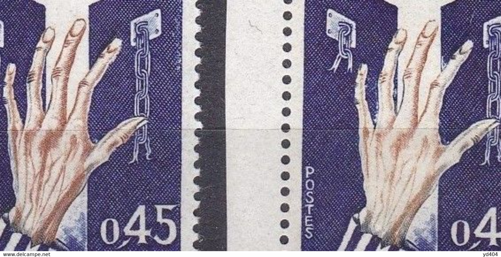 FR7514- FRANCE – 1970 – CONCENTRATION CAMPS - Y&T # 1648(x2) MNH - Neufs