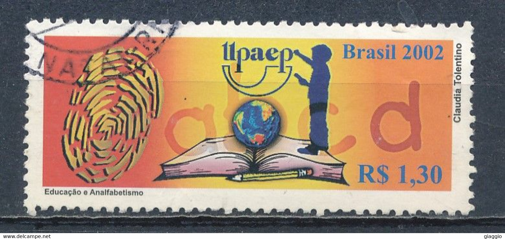 °°° BRASIL - Y&T N°2801 - 2002 °°° - Used Stamps