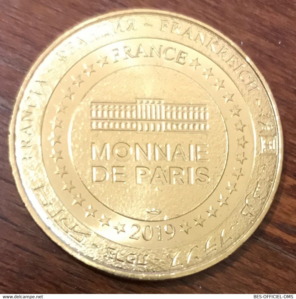 17 LA ROCHELLE AQUARIUM LE REQUIN MDP 2019 MEDAILLE SOUVENIR MONNAIE DE PARIS JETON TOURISTIQUE MEDALS COINS TOKENS - 2019