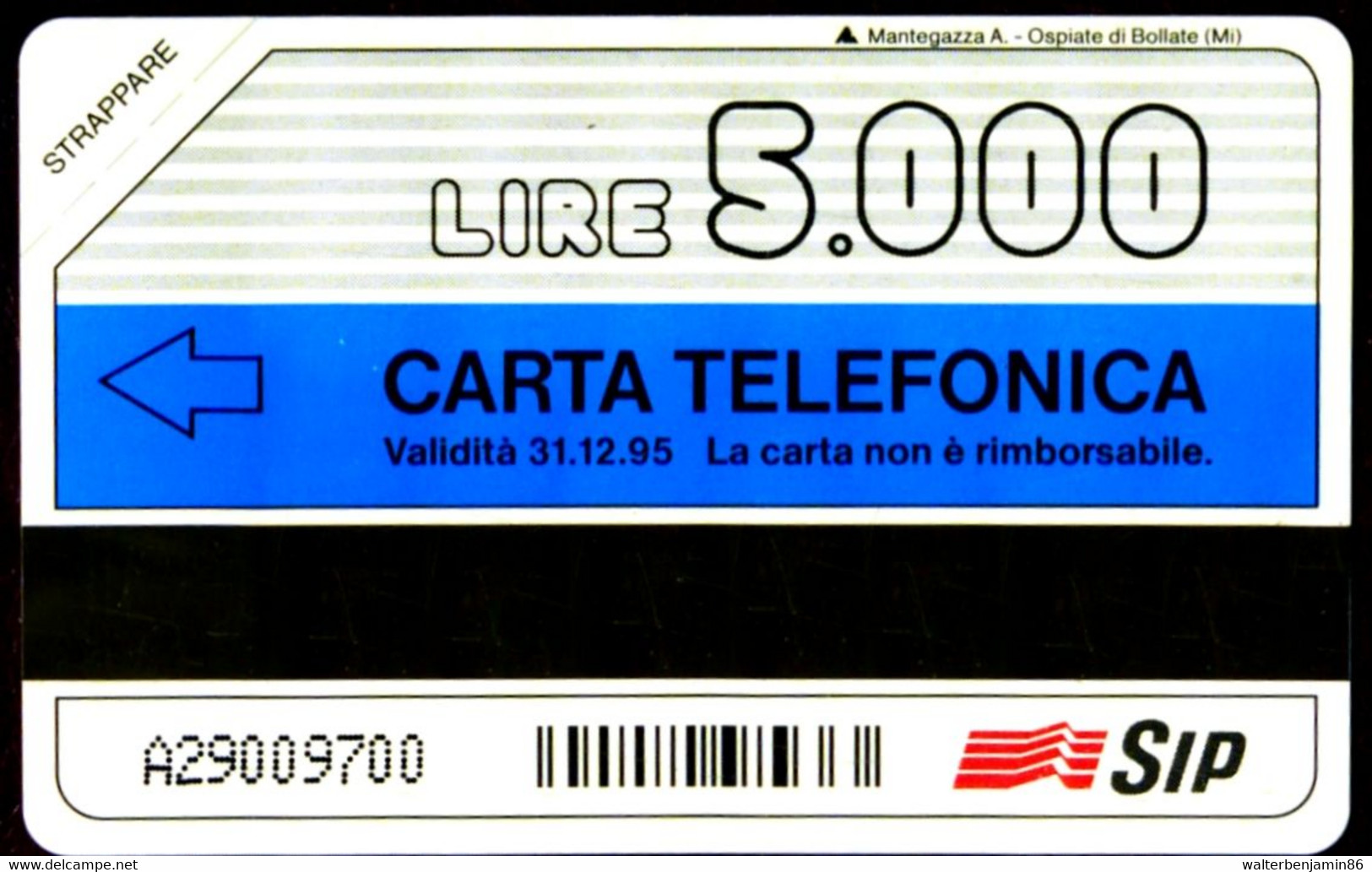 G 310 A C&C 2359 A SCHEDA NUOVA MAGNET. QUATTRORUOTE 5000 VARIANTE ALFANUMERICA - Errori & Varietà