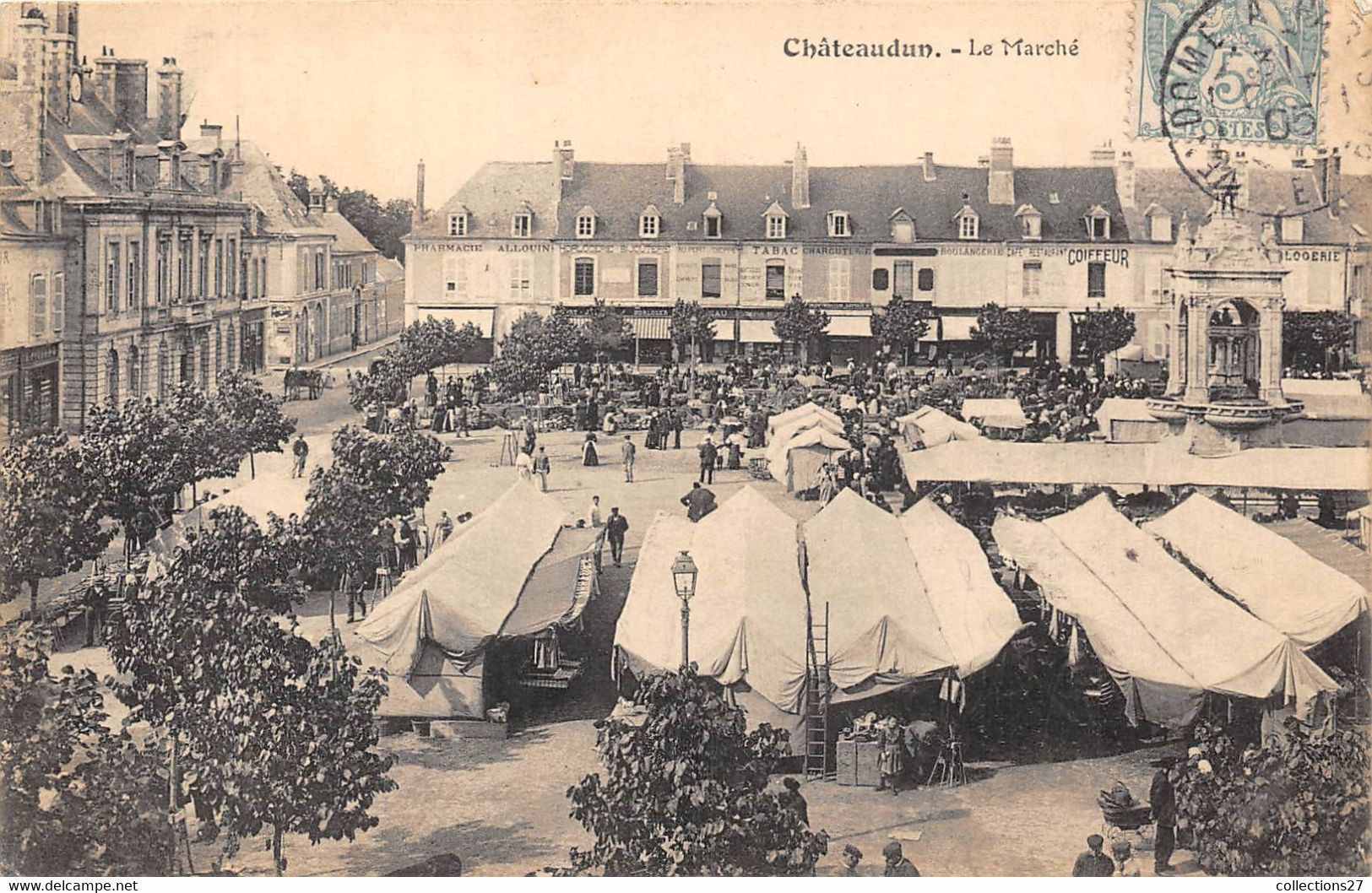 28-CHATEAUDUN-LE MARCHE - Chateaudun