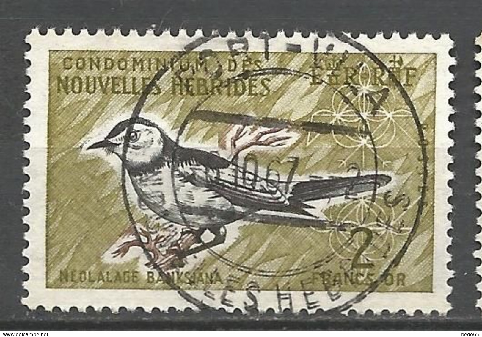 NOUVELLE-HEBRIDES N° 206 CACHET PORT-VILA - Used Stamps