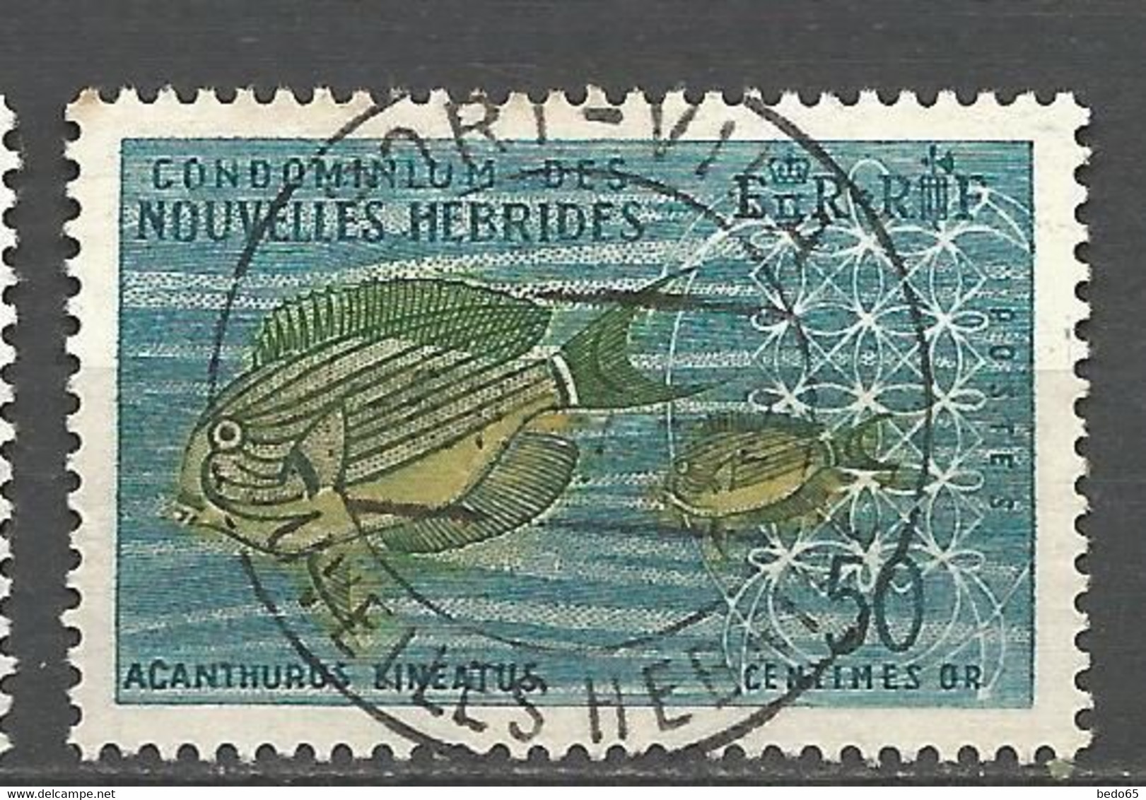 NOUVELLE-HEBRIDES N° 205 CACHET PORT-VILA - Usati