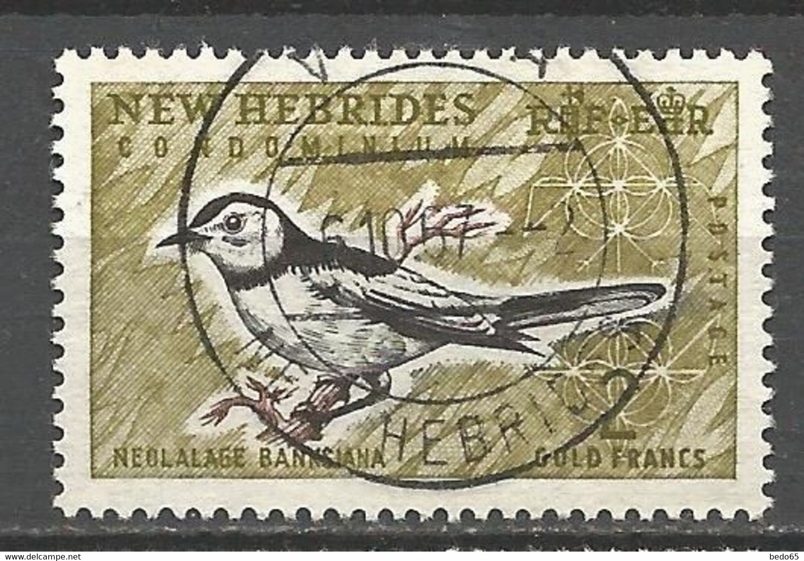 NOUVELLE-HEBRIDES N° 210 CACHET VILA - Used Stamps