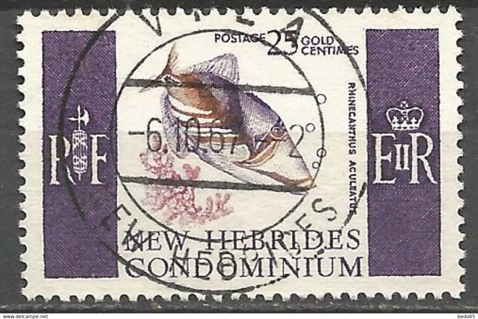 NOUVELLE-HEBRIDES N° 243 CACHET VILA / Tres Bon Centrage - Usati