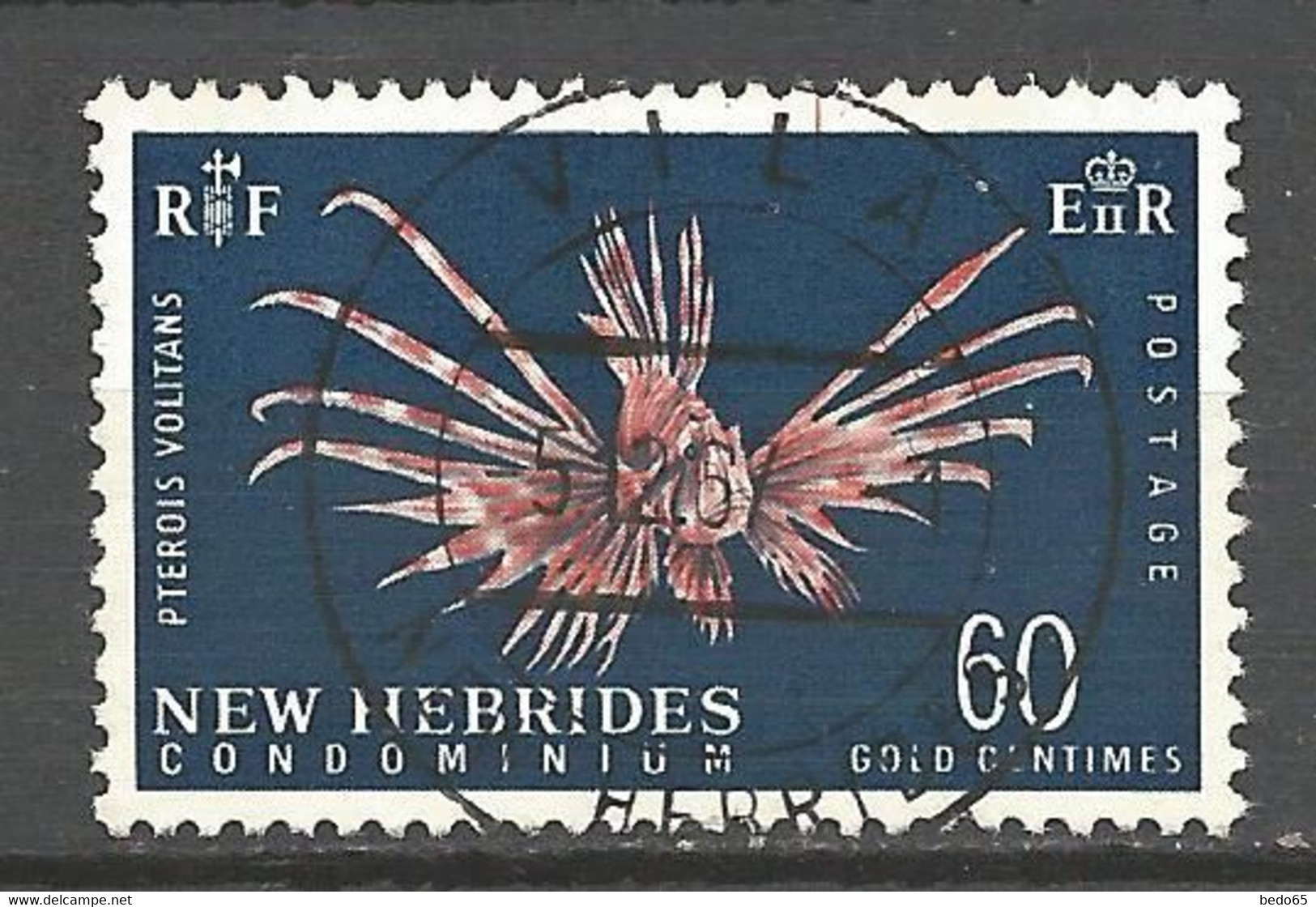 NOUVELLE-HEBRIDES N° 266 CACHET VILA / Tres Bon Centrage - Usati