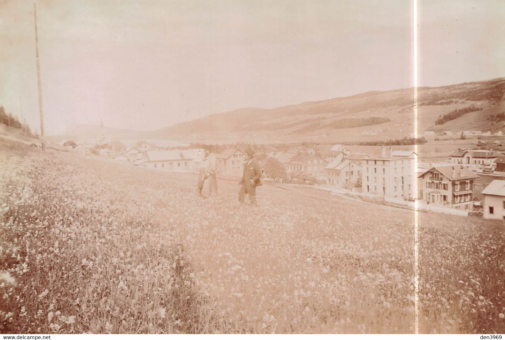 Suisse - Canton De Vaud - Le SENTIER - Le Lac De Joux - La Dent De Vaulion - Tirage Photo - Vaulion