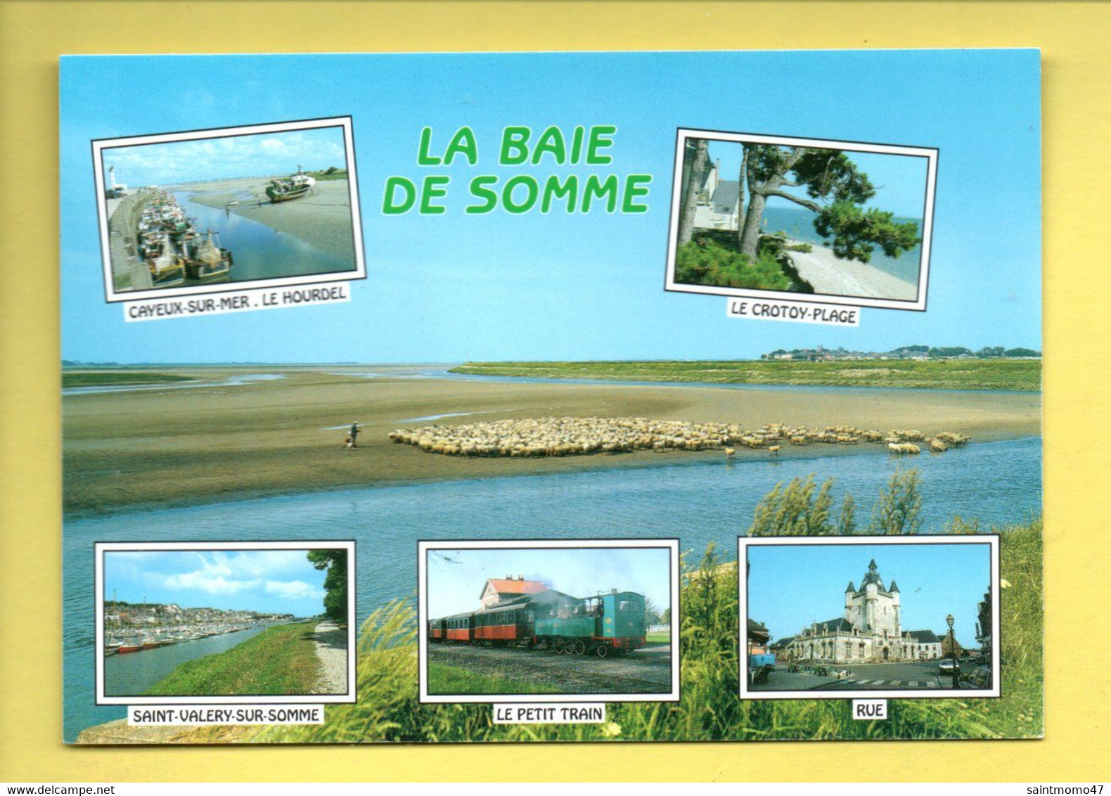 RÉGION PICARDIE . " LA BAIE DE SOMME " . MULTI-VUES - Réf. N°12201 - - Picardie