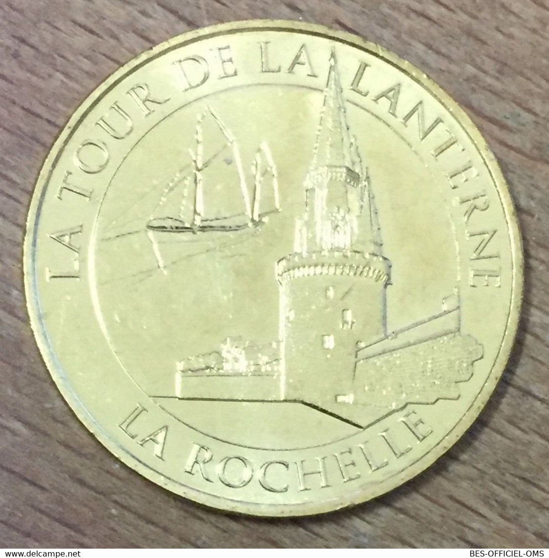 17 LA ROCHELLE LA TOUR DE LA LANTERNE MDP 2017 MÉDAILLE SOUVENIR MONNAIE DE PARIS JETON TOURISTIQUE MEDALS TOKENS COINS - 2017