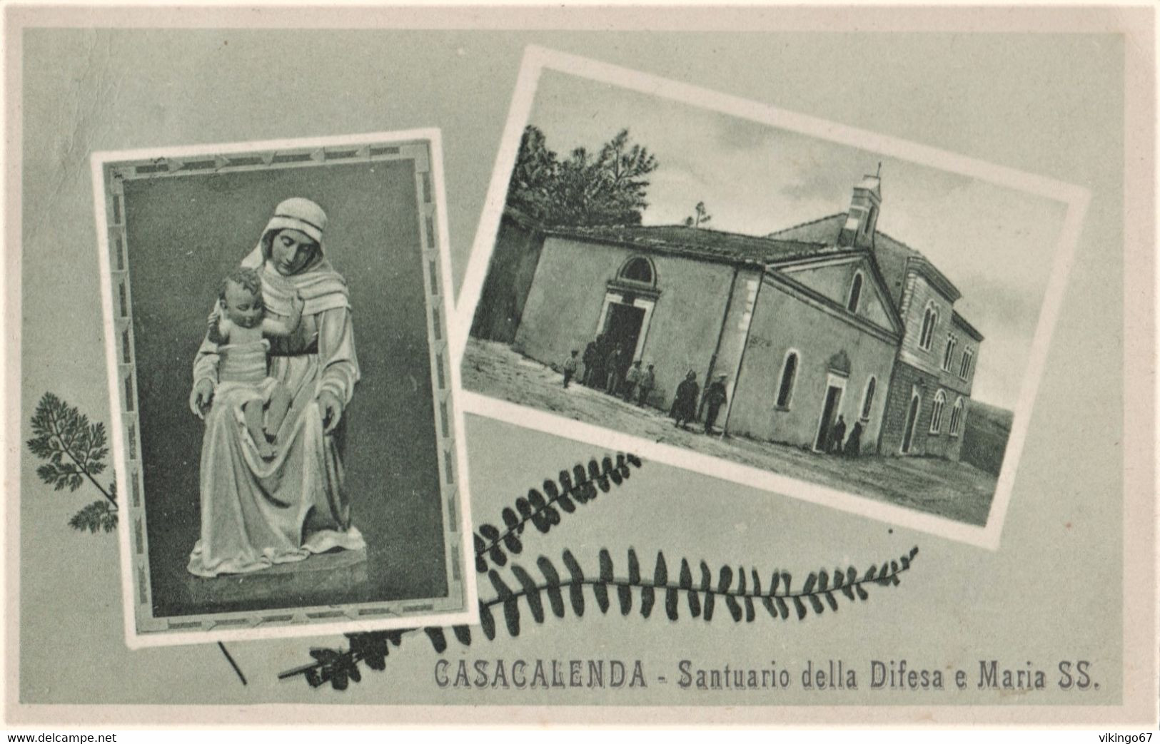 T177 - CASACALENDA - SANTUARIO - VEDUTE - Sonstige & Ohne Zuordnung