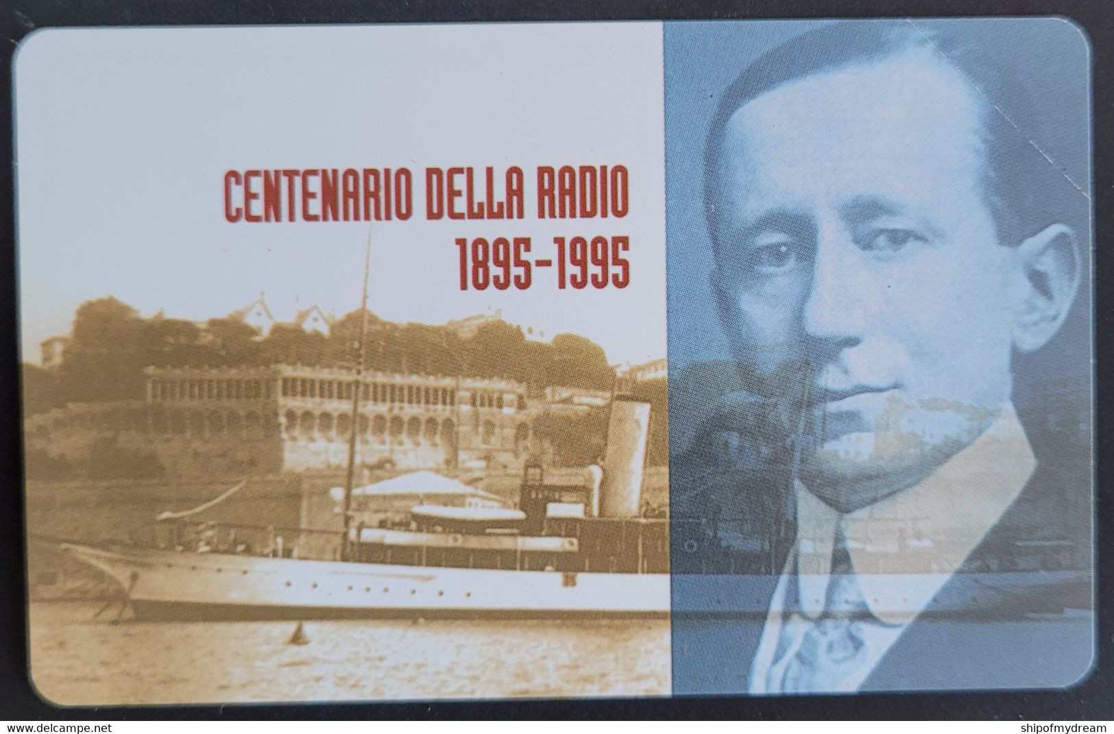 Italy. Telecom. 2460. Centenario Della Radio - Marconi. Ship. Mint. - Public Themes