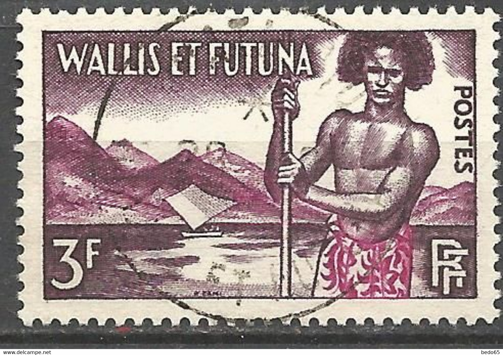 WALLIS ET FUTUNA N° 157 CACHET MATA-UTU - Used Stamps