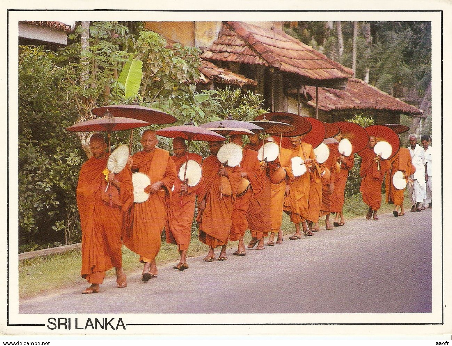 CP Sri Lanka 1997 - Buddhist Monks, Moines Bouddhistes - Buddismo