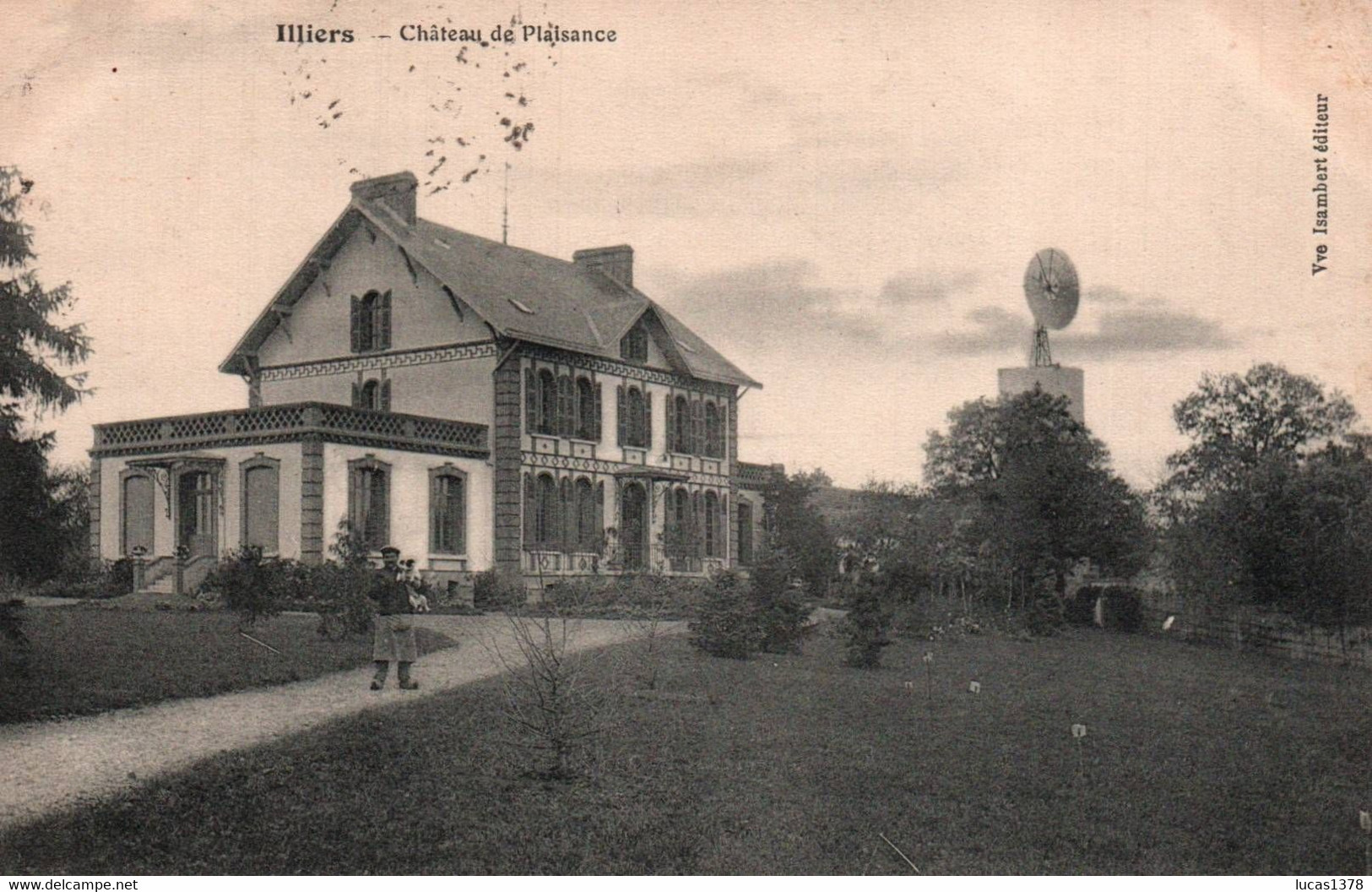 28 / ILLIERS / CHATEAU DE PLAISANCE / ANIMEE - Illiers-Combray