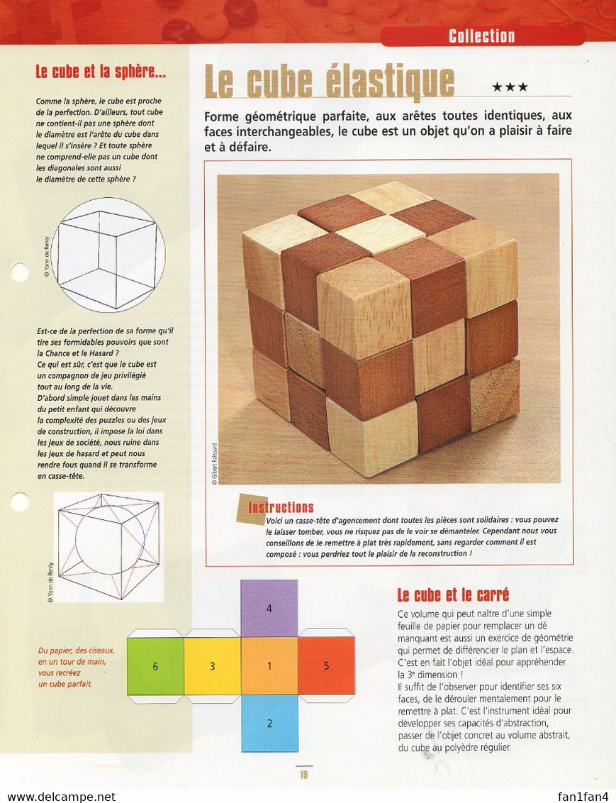 Casse-têtes - Le Cube élastique - Denk- Und Knobelspiele