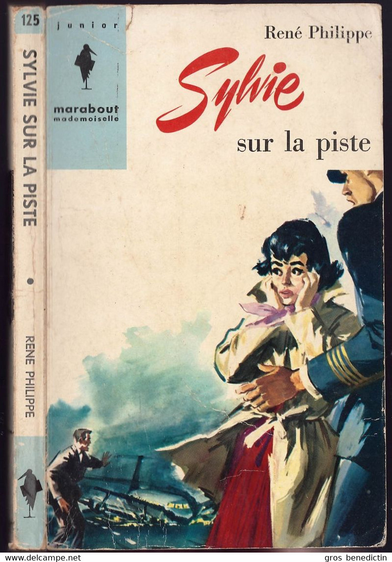 Marabout Junior Mademoiselle N°125 - René Philippe- "Sylvie Sur La Piste" - 1963 - #Ben&Mar&Mad&Syl - Marabout Junior