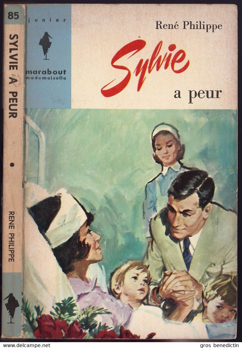 Marabout Junior Mademoiselle N°85 - René Philippe- "Sylvie A Peur" - 1964 - #Ben&Mar&Mad&Syl - Marabout Junior