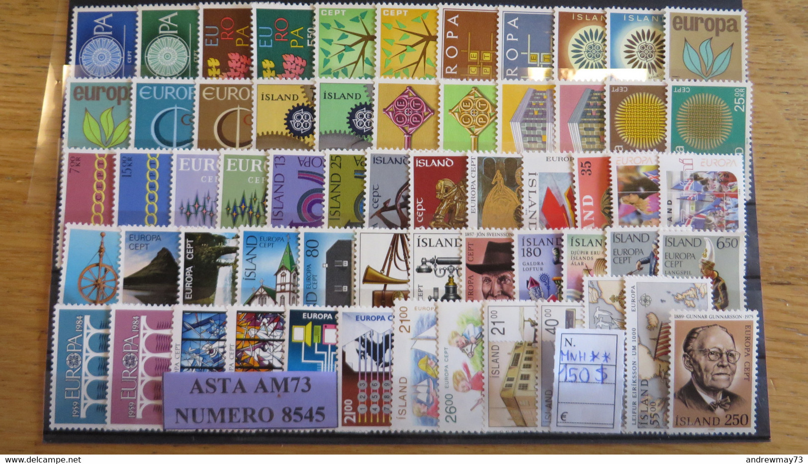 CEPT TOPICS-ICELAND- NICE MNH SELECTION - Collections, Lots & Séries