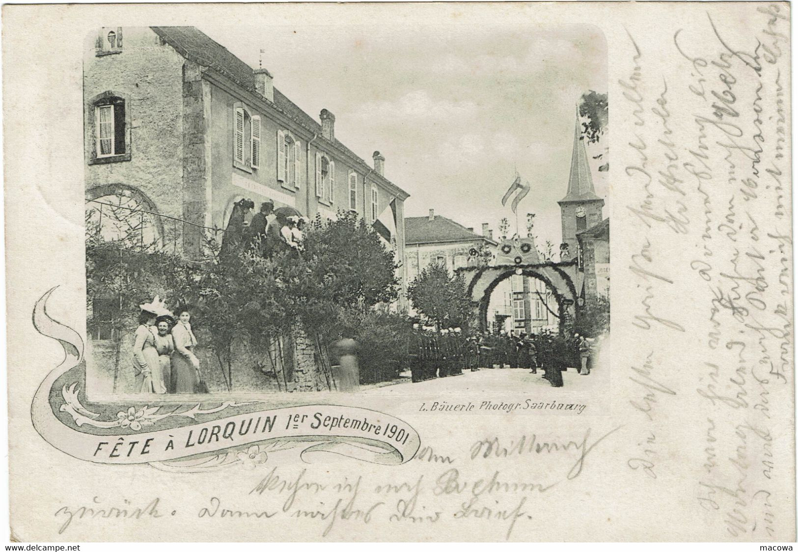 Lorquin 1901 Fête - Lorquin