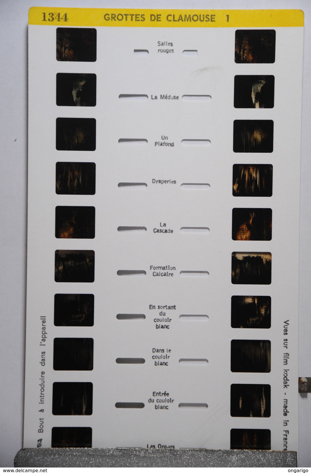 LESTRADE : 1344   GROTTES DE CLAMOUSE 1 - Visionneuses Stéréoscopiques