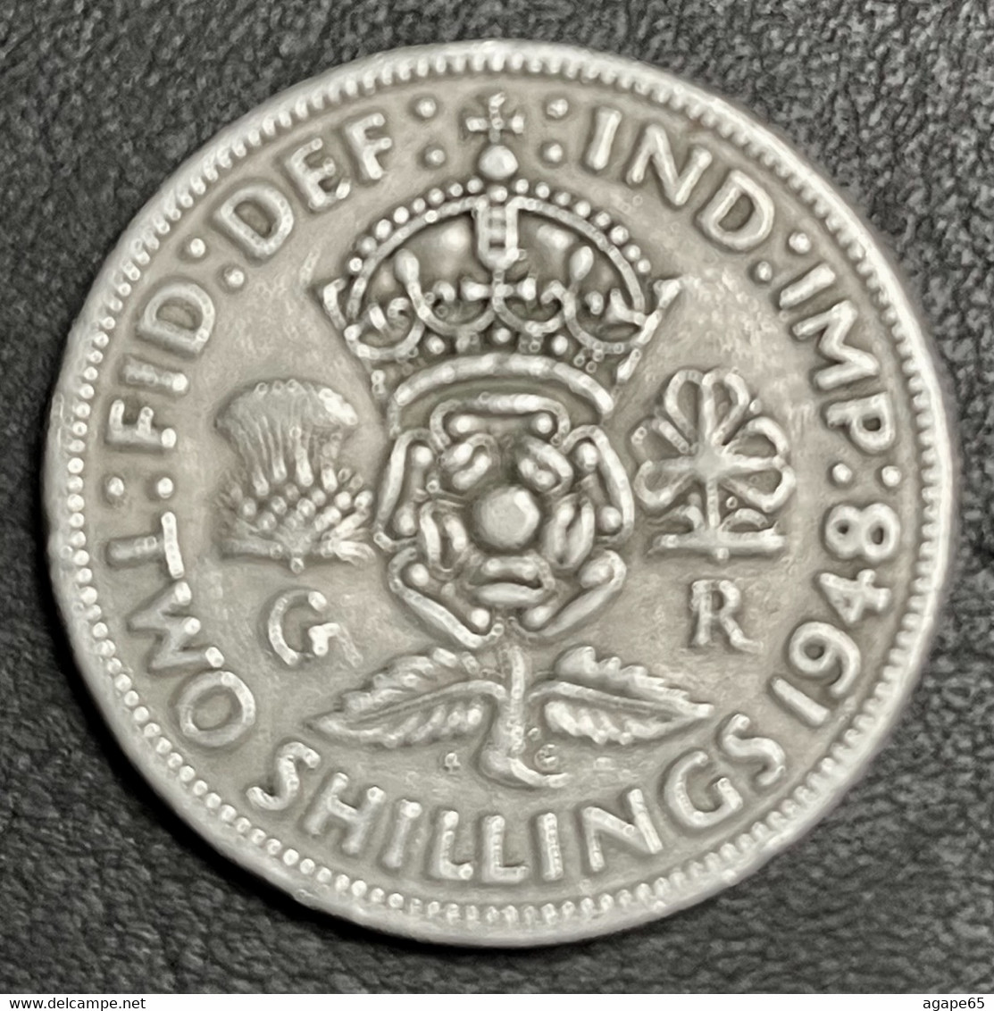 1948 United Kingdom 2 Shillings - Other & Unclassified