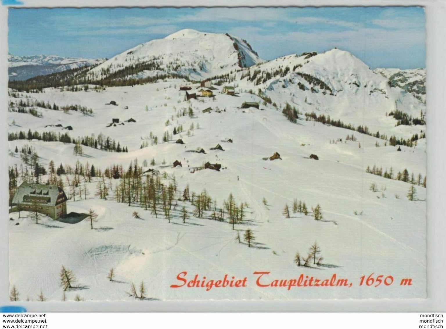 Tauplitzalm 1975 - Schigebiet - Tauplitz