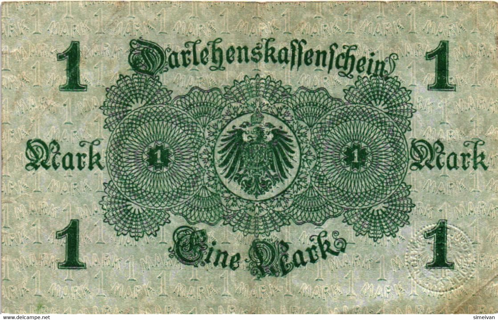 Germany 1 Mark 1914 P-51 Deutschland Allemagne  #4353 - Other & Unclassified