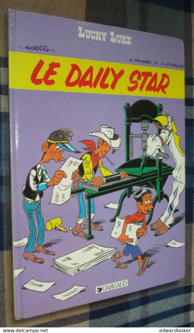 LUCKY LUKE : Le Daily Star - EO Dargaud 1984 - Assez Bon état - Lucky Luke