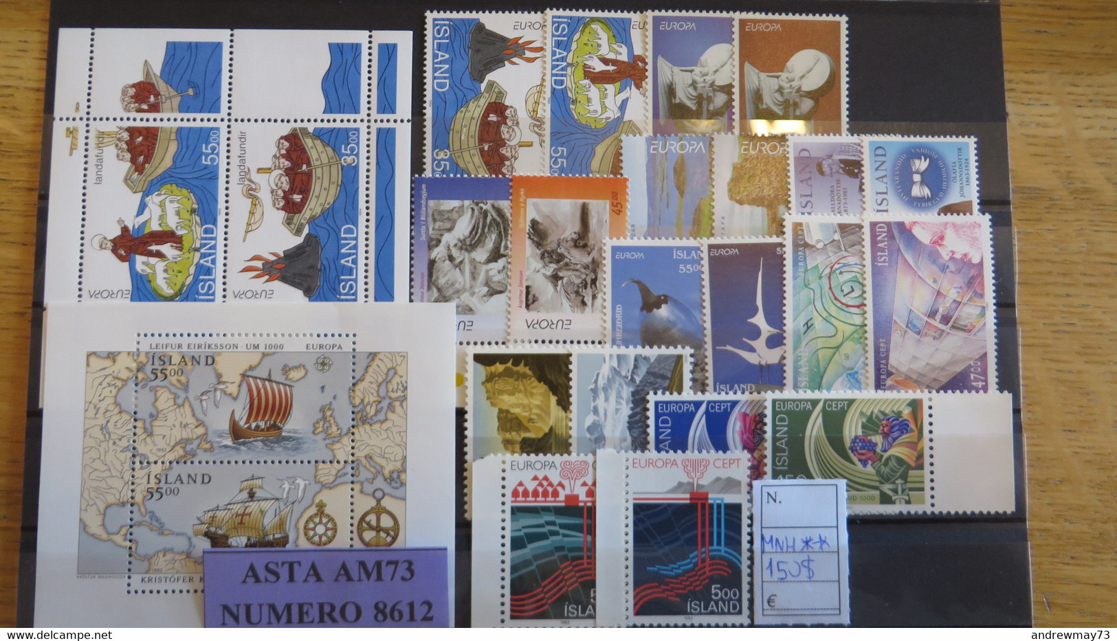 CEPT TOPICS- ICELAND- NICE MNH SELECTION - Collections, Lots & Séries