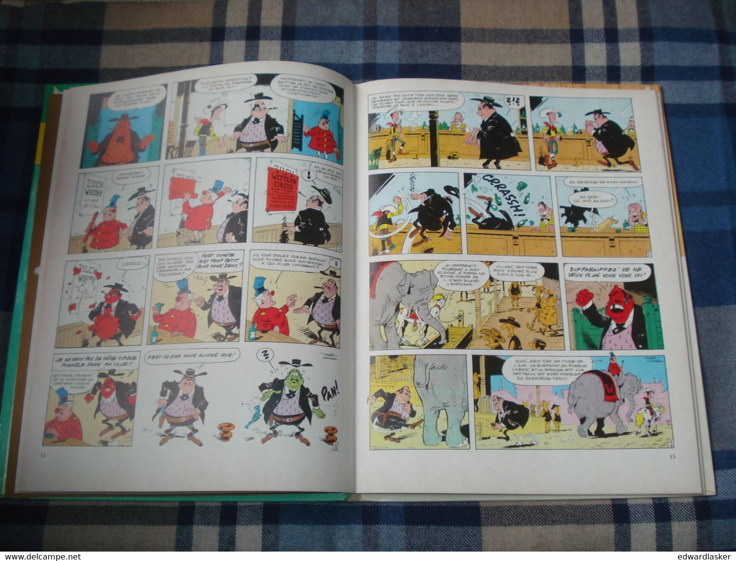 LUCKY LUKE : Western CIrcus - 2e édition - Dargaud 1973 - Morris - Très Bon état - Lucky Luke