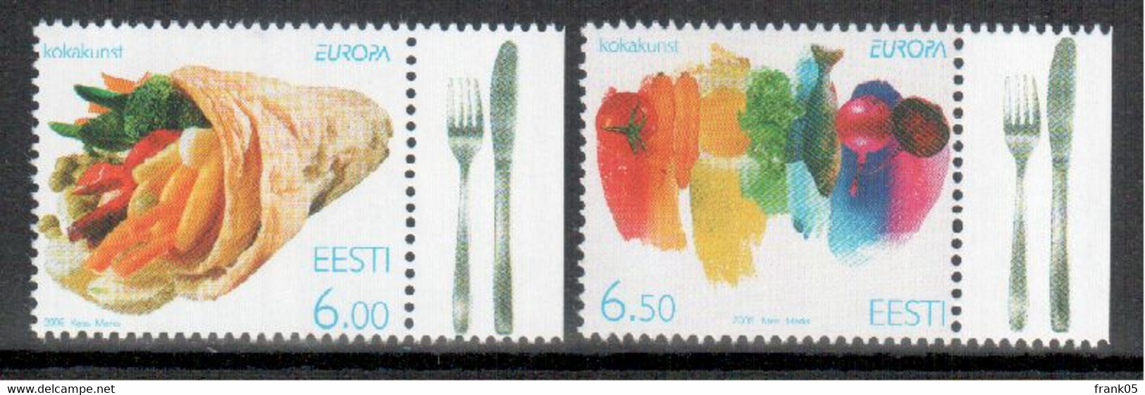 Estland / Estonia / Estonie 2005 Satz/set EUROPA ** - 2005