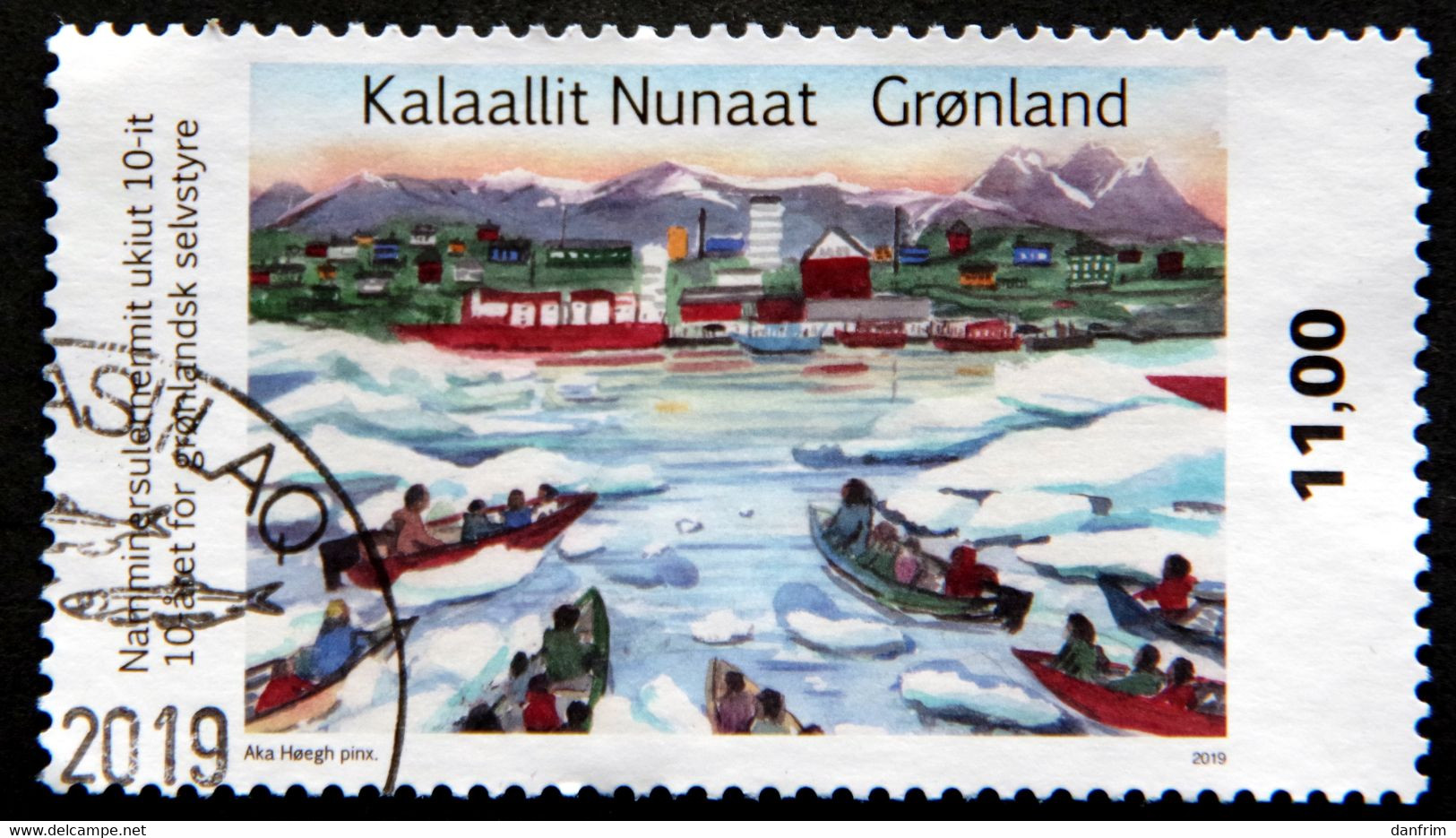 GREENLAND 2019  Minr.830  (lot H 175) - Used Stamps