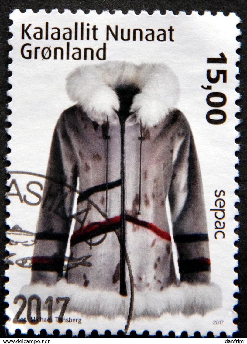 GREENLAND 2017 SEPAC  Minr.762  (lot H 232) - Oblitérés