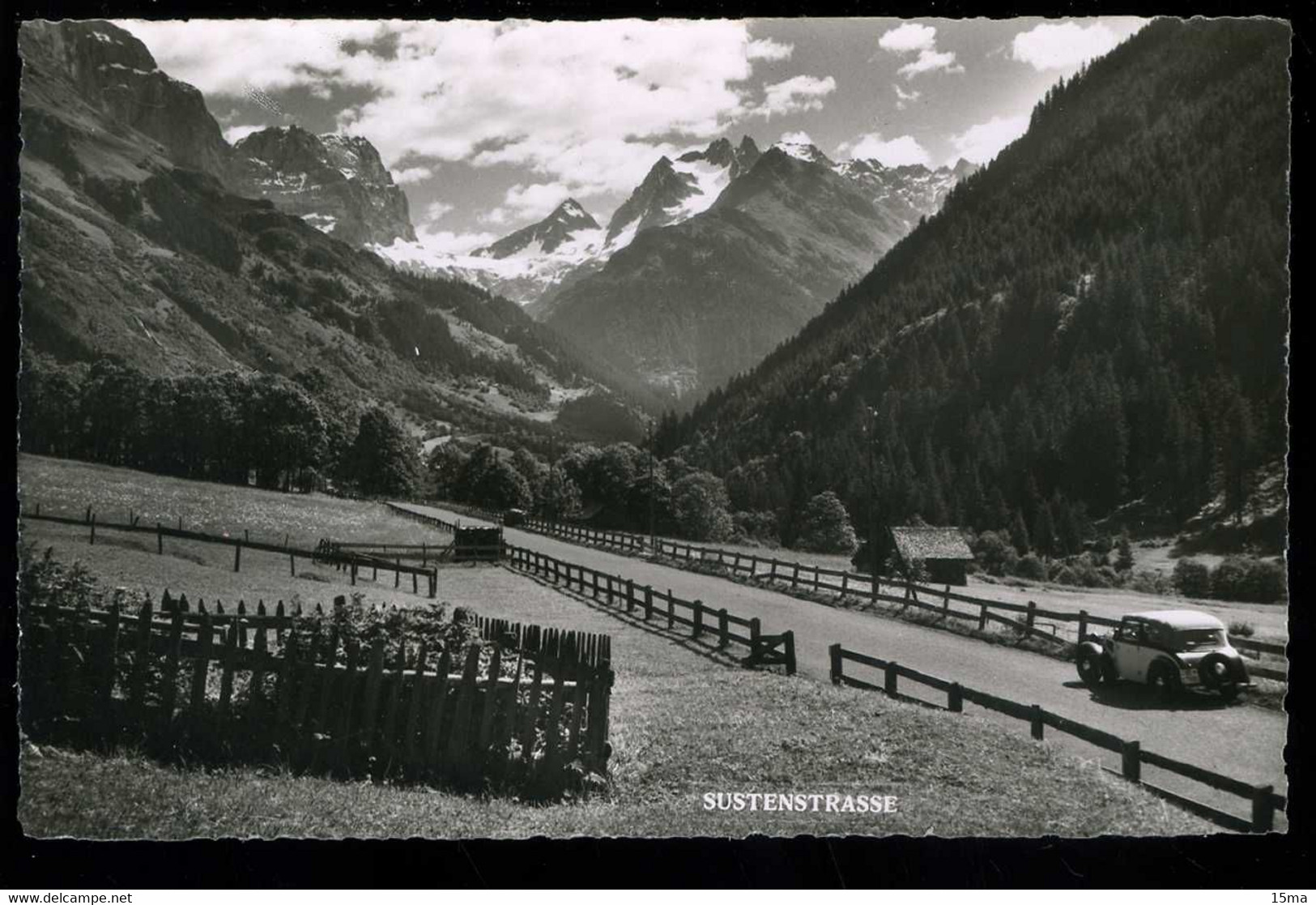 Sustenstrasse Im Gadmental Titlis Grassen Fünffingerstöcke Arthur Baup - Gadmen 